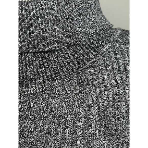 Calvin Klein Women’s Plus 1X Gray Turtleneck Sweater - Picture 2 of 9